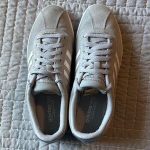 Adidas Neo Light Gray Sneakers